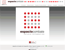 Tablet Screenshot of espaciocombate.com.ar